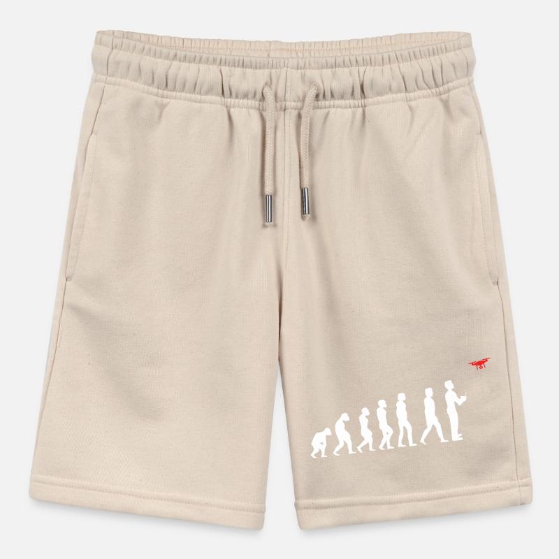 Evolution Drone Retro Heartbeat Stanley/Stella Teenager Bio-Joggingshorts MINI BOLTER