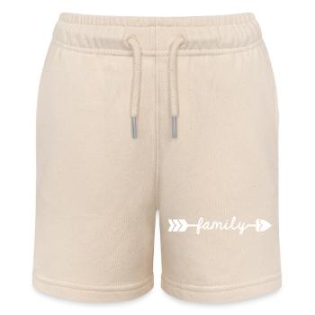 Family - Stanley/Stella Teenager Bio-Joggingshorts MINI BOLTER - Natur - Vorne