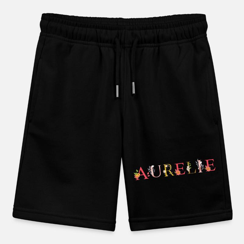 Le nom d’AURÉLIE décoré de fleurs Short bio MINI BOLTER Stanley/Stella Ado
