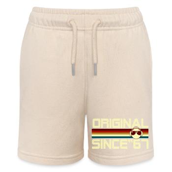 Since 67 - Stanley/Stella MINI BOLTER Organic Teen Jogging Shorts - soft Ecru - Front