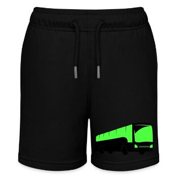 Bus Bus Driving - Stanley/Stella MINI BOLTER Organic Teen Jogging Shorts - black - Front