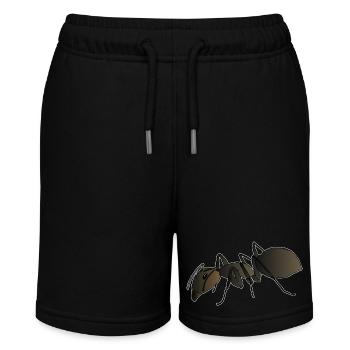 Ant - Stanley/Stella MINI BOLTER Organic Teen Jogging Shorts - black - Front