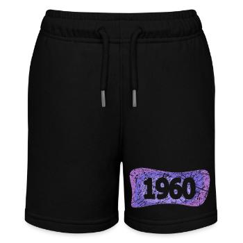 Studenten 1960 - Stanley/Stella Teenager Bio-Joggingshorts MINI BOLTER - Schwarz - Vorne