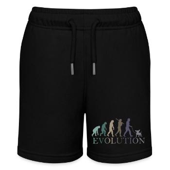 CHIHUAHUA Entwicklung - Stanley/Stella Teenager Bio-Joggingshorts MINI BOLTER - Schwarz - Vorne