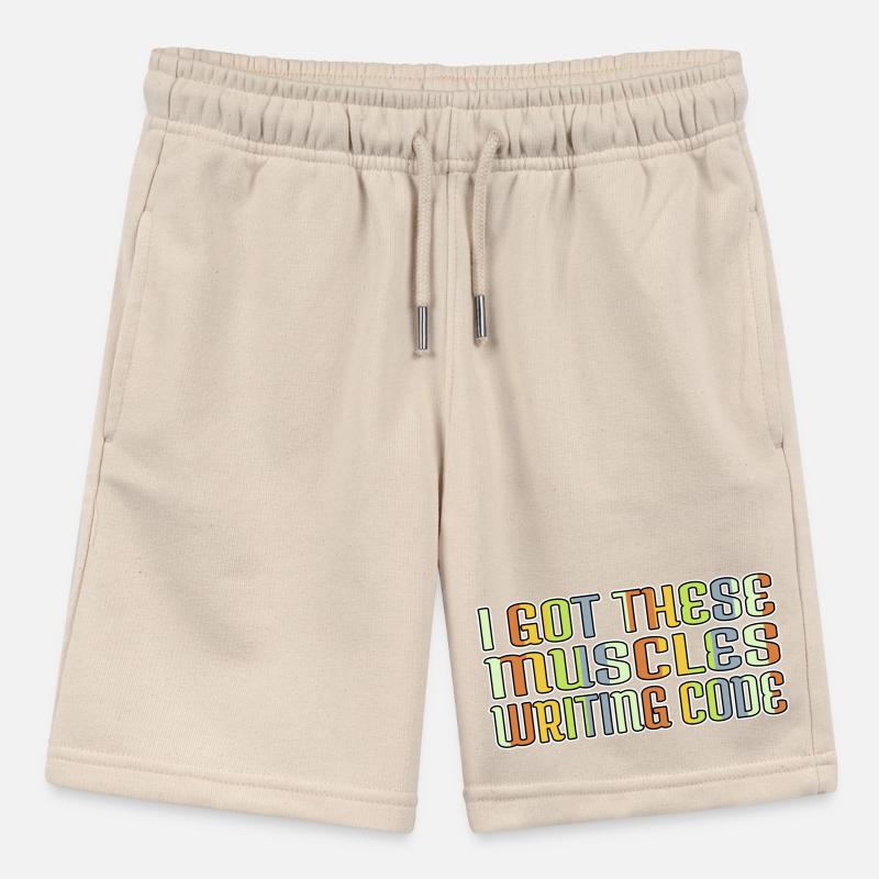 programming language birthday present computer Stanley/Stella MINI BOLTER Organic Teen Jogging Shorts