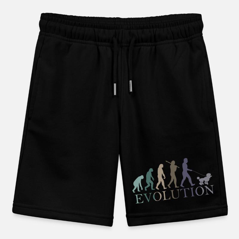 EVOLUTION POODLE Stanley/Stella MINI BOLTER Organic Teen Jogging Shorts