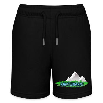 Rantemario Rantemario - Stanley/Stella Teenager Bio-Joggingshorts MINI BOLTER - Schwarz - Vorne