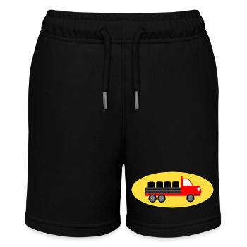 Truck - Stanley/Stella MINI BOLTER Organic Teen Jogging Shorts - black - Front