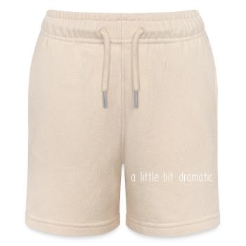 Dramatischer Schriftzug mit weichen Konturen - Stanley/Stella Teenager Bio-Joggingshorts MINI BOLTER - Natur - Vorne
