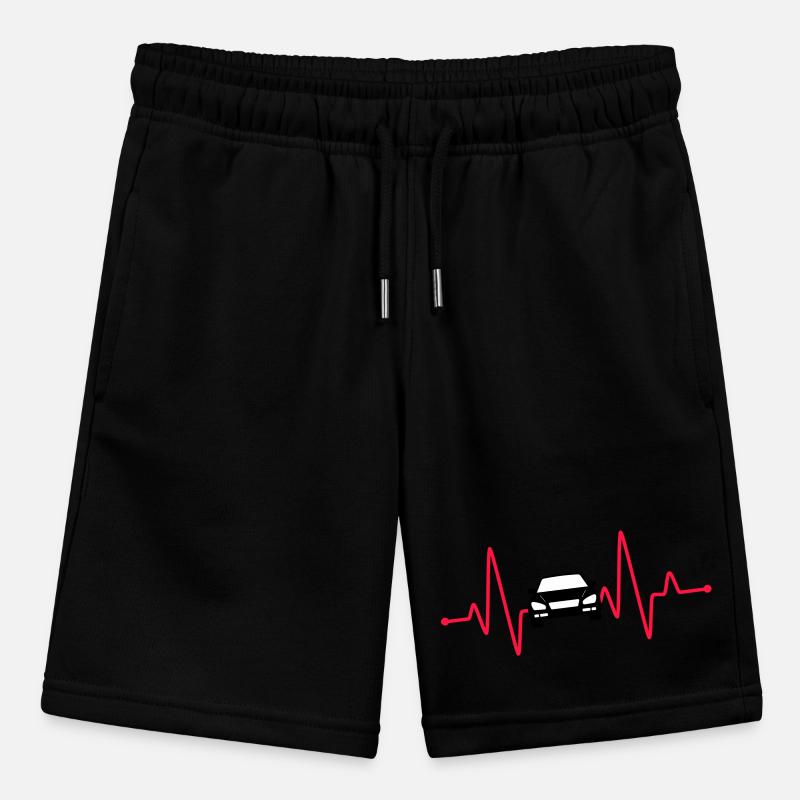 Auto Herzfrequenz Autofahrer Geschenk Automobile Stanley/Stella Teenager Bio-Joggingshorts MINI BOLTER
