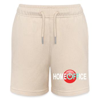 Home OFFice - Auszeit - Stanley/Stella Teenager Bio-Joggingshorts MINI BOLTER - Natur - Vorne