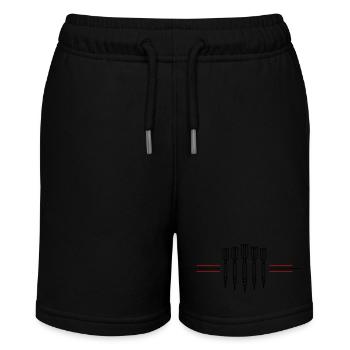 Dartpfeile Darts Sport - Stanley/Stella Teenager Bio-Joggingshorts MINI BOLTER - Schwarz - Vorne