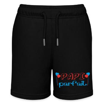 Perfect PAPI - Stanley/Stella MINI BOLTER Organic Teen Jogging Shorts - black - Front