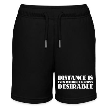 La distance est souhaitable - Short bio MINI BOLTER Stanley/Stella Ado - noir - Devant