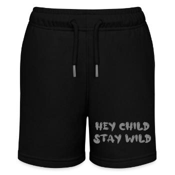 Hey Child Stay Wild - Short bio MINI BOLTER Stanley/Stella Ado - noir - Devant