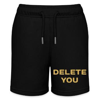 DELETE funny - Stanley/Stella Teenager Bio-Joggingshorts MINI BOLTER - Schwarz - Vorne
