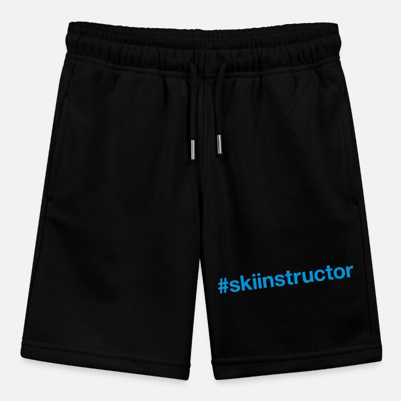 SKI INSTRUCTOR Skilehrer Hashtag Stanley/Stella Teenager Bio-Joggingshorts MINI BOLTER