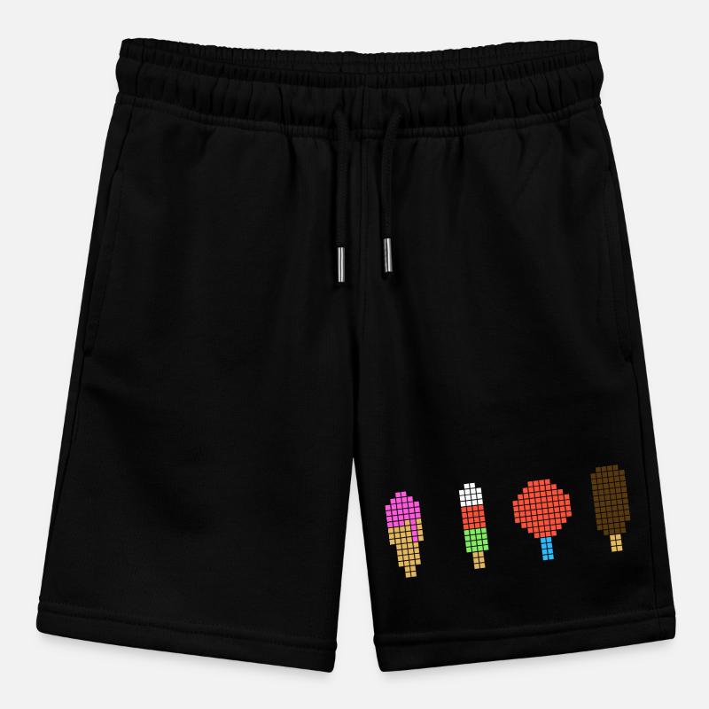 Pixel Eis - Retro Eiscreme Stanley/Stella Teenager Bio-Joggingshorts MINI BOLTER