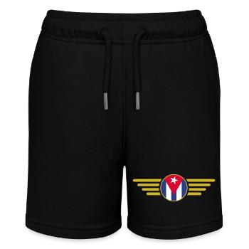 J’aime Cuba, T-shirt Elegance Design, Vêtements - Short bio MINI BOLTER Stanley/Stella Ado - noir - Devant