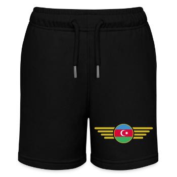 J’aime l’Azerbaïdjan, l’élégance style design T-Shi - Short bio MINI BOLTER Stanley/Stella Ado - noir - Devant