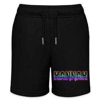 hannah rs regenbogen - Stanley/Stella Teenager Bio-Joggingshorts MINI BOLTER - Schwarz - Vorne