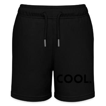 cool. - Stanley/Stella Teenager Bio-Joggingshorts MINI BOLTER - Schwarz - Vorne