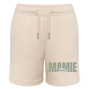 Granny Darling - Oma Geschenk - Stanley/Stella Teenager Bio-Joggingshorts MINI BOLTER - Natur - Vorne