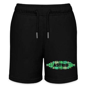 Mutti Astrid - Stanley/Stella Teenager Bio-Joggingshorts MINI BOLTER - Schwarz - Vorne