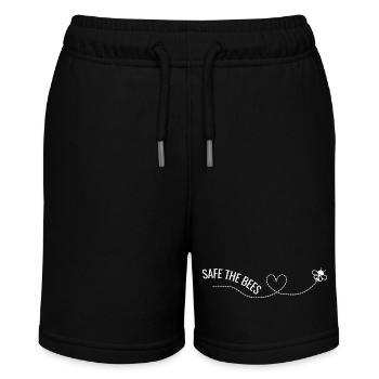 Safe the bees - Stanley/Stella MINI BOLTER Organic Teen Jogging Shorts - black - Front
