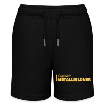 Metal Sculptors - Stanley/Stella MINI BOLTER Organic Teen Jogging Shorts - black - Front