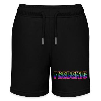 frederic rs regenbogen - Stanley/Stella Teenager Bio-Joggingshorts MINI BOLTER - Schwarz - Vorne