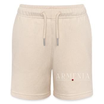 I love Armenia - Stanley/Stella MINI BOLTER Organic Teen Jogging Shorts - soft Ecru - Front
