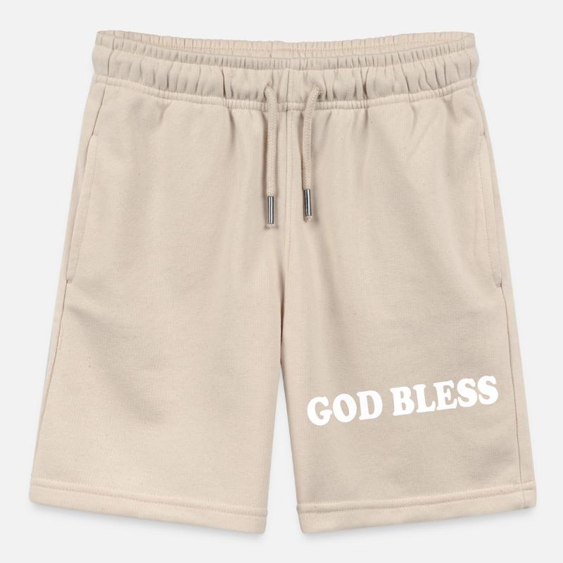 God bless Stanley/Stella MINI BOLTER Organic Teen Jogging Shorts