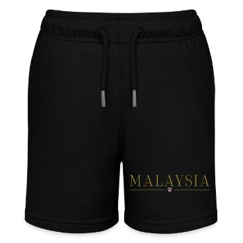Ich liebe Malaysia, Eleganz Stil Design T-Shirt - Stanley/Stella Teenager Bio-Joggingshorts MINI BOLTER - Schwarz - Vorne