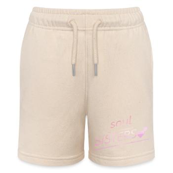 Friends - Soul Sisters - Stanley/Stella MINI BOLTER Organic Teen Jogging Shorts - soft Ecru - Front