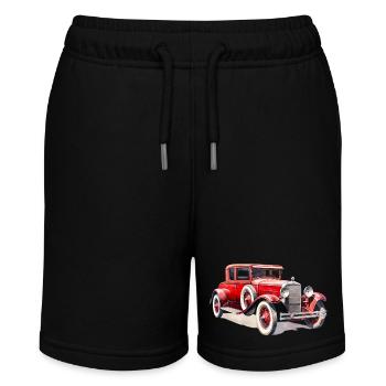 Classic cars are more than just cars - Stanley/Stella MINI BOLTER Organic Teen Jogging Shorts - black - Front