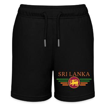 J’aime le Sri Lanka, T-shirt design de style élégance - Short bio MINI BOLTER Stanley/Stella Ado - noir - Devant