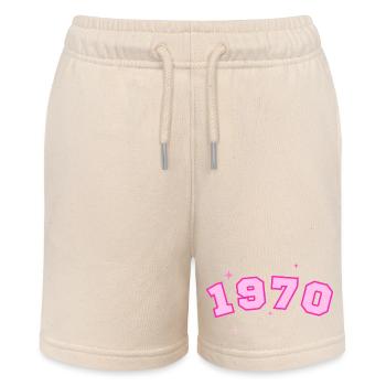 1970 Rosenstern - Stanley/Stella Teenager Bio-Joggingshorts MINI BOLTER - Natur - Vorne