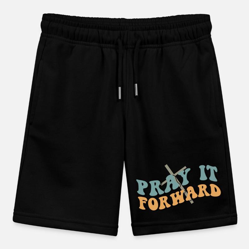 pray it forward Stanley/Stella MINI BOLTER Organic Teen Jogging Shorts