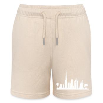 Dubai Skyline - Stanley/Stella MINI BOLTER Organic Teen Jogging Shorts - soft Ecru - Front