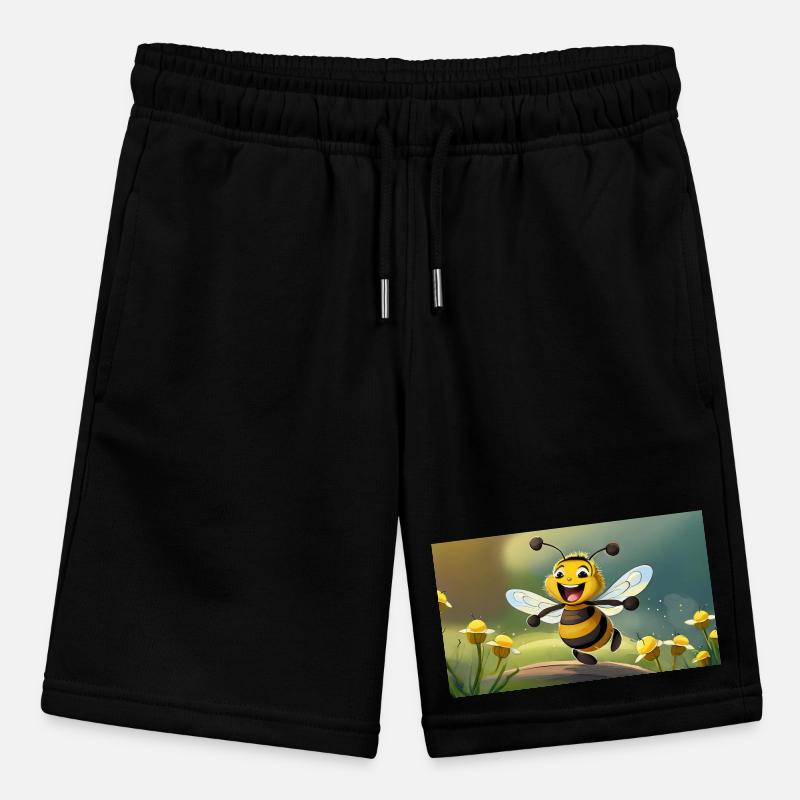 Pun ambiguous expression – HapBee (Happy Bee) Stanley/Stella MINI BOLTER Organic Teen Jogging Shorts