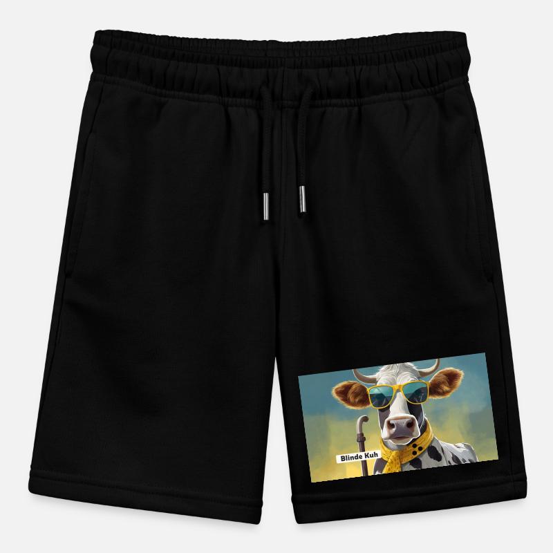 Pun ambiguous expression – Blinde Kuh (blind cow) Stanley/Stella MINI BOLTER Organic Teen Jogging Shorts
