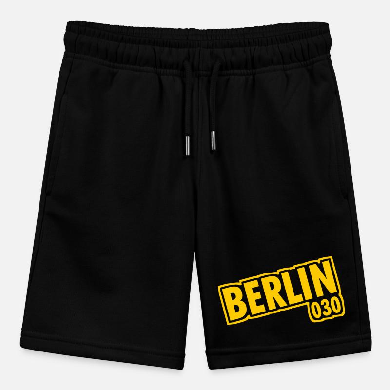 Berlin - 030 - Capital - Germany - Area Code Stanley/Stella MINI BOLTER Organic Teen Jogging Shorts