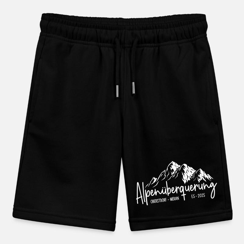 Oberstdorf - Meran / Alpenüberquerung 2025 E5 Stanley/Stella Teenager Bio-Joggingshorts MINI BOLTER