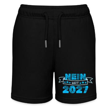2027 - Stanley/Stella MINI BOLTER Organic Teen Jogging Shorts - black - Front
