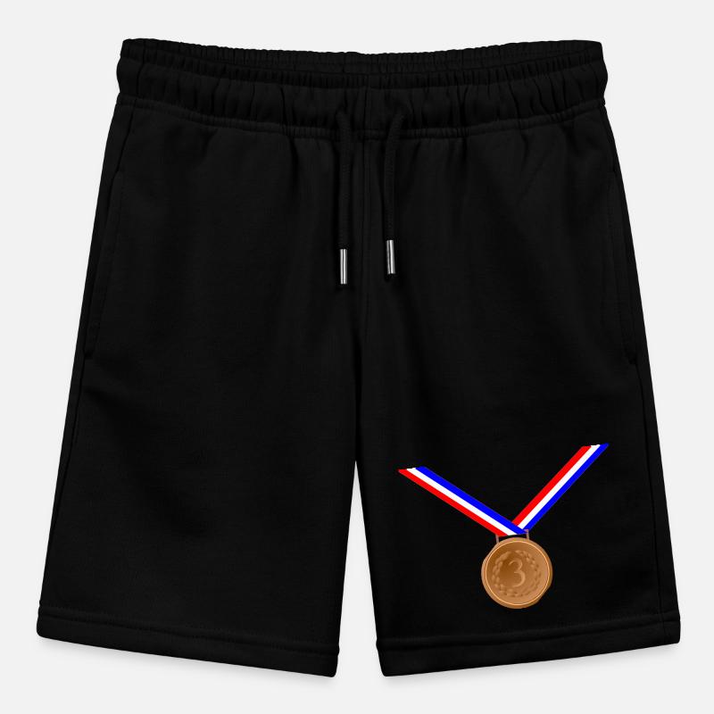 Bronze Medal 3rd Stanley/Stella MINI BOLTER Organic Teen Jogging Shorts