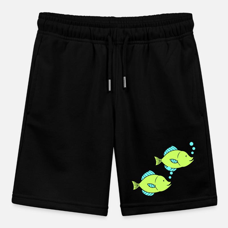 fische comic 2 Stanley/Stella Teenager Bio-Joggingshorts MINI BOLTER