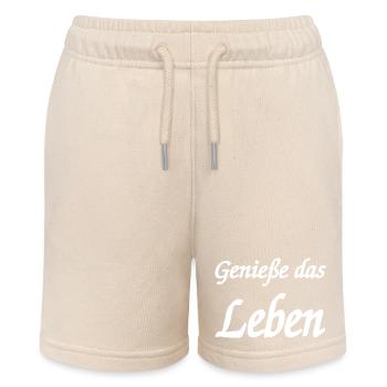 Leben - Stanley/Stella Teenager Bio-Joggingshorts MINI BOLTER - Natur - Vorne
