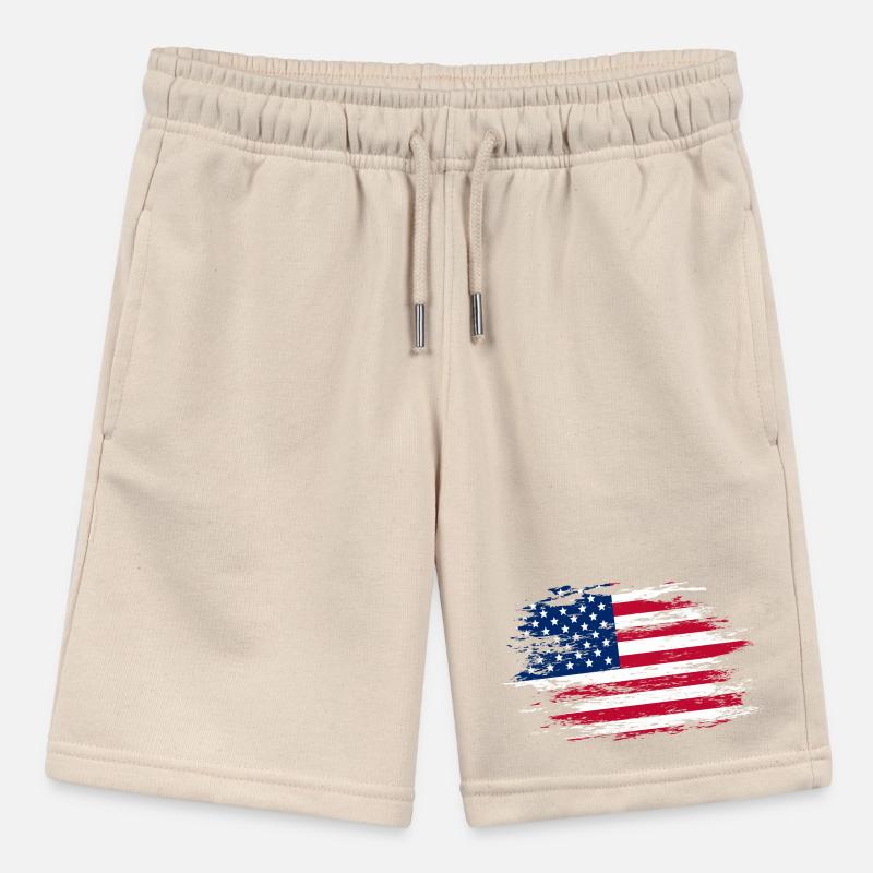 Drapeau des États-Unis utilisé Short bio MINI BOLTER Stanley/Stella Ado