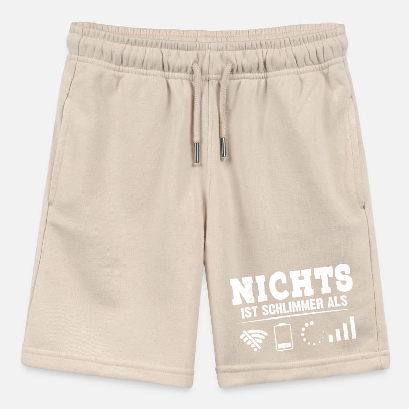 Coder NOTHING IS WORSE THAN FUNNY Stanley/Stella MINI BOLTER Organic Teen Jogging Shorts